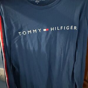 Tommy Hilfiger Navy Long Sleeve Tee